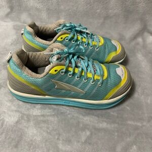 Altra Athletic Shoes Women's Teal Yellow US 9.5 Zero Drop Mesh Running
